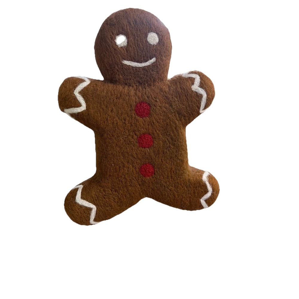 Pottery Barn Gingerbread Man Tree Topper NWOT NO BOX